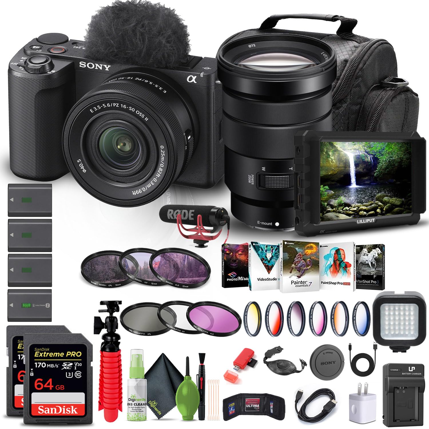 Amazon.com: Sony Alpha ZV-E10 II Mirrorless Camera with 16-50mm